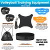 Volleyball Training Kit for Solo Practice, Adjustable Volleyball Serve Trainer & Rebounder, Volleyball Training Equipment for Serving, Setting & Spiking, Volleyball Training Aids for Youth & Adults view 2