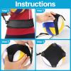 Volleyball Training Kit for Solo Practice, Adjustable Volleyball Serve Trainer & Rebounder, Volleyball Training Equipment for Serving, Setting & Spiking, Volleyball Training Aids for Youth & Adults view 4