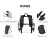 Keepcross Stadium Approved Clear Backpack 12x6x12 with Reinforced Straps  Waterproof Small Clear Bag for Stadium Events, Sports, Festival, Concert view 4