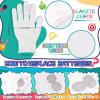 Viposoon Toys for 3 4 5 6 7 Year Old Boys Girls, LED Light Up Gloves for Kids Gifts for 4 5 6 7 8 Year Old Boy Girl Halloween Cosplay Costumes Birthday Gifts for Kids Christmas Stocking Stuffers view 3