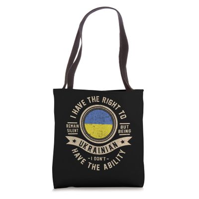 Ukraine Flag Proud Ukrainians Men & Women Tote Bag