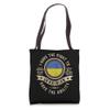 Ukraine Flag Proud Ukrainians Men & Women Tote Bag view 1