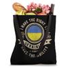 Ukraine Flag Proud Ukrainians Men & Women Tote Bag view 4