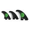 Firewire Endorfins KS1 3 Fin Set (FCS II - Black/Green, Small) view 2
