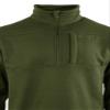 Pnuma Outdoors Durango Fleece Pullover, Olive, Insulated Polyester, Breathable, Quarter Zip, YKK Zippers (DU-FP-OL) view 2