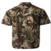 Pnuma Outdoors Short Sleeve Shooting Shirt, Caza Camo, Moisture Wicking, UPF 30+, Odor Control, Athletic Fit (PSSSSC) view 4