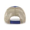 '47 Men's Royal/Natural New York Giants Rawhide Trucker Adjustable Hat view 2