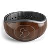 Design Skinz Dark Brown Wood Grain Premium Vinyl Decal Wrap Cover for The Disney MagicBand+ (Fits MagicBand+ for Disney Parks) view 2
