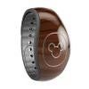 Design Skinz Dark Brown Wood Grain Premium Vinyl Decal Wrap Cover for The Disney MagicBand+ (Fits MagicBand+ for Disney Parks) view 3
