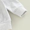 MoZiKQin Toddler Baby Boy Girl Football Sweatshirt Long Sleeve Pullover Sweater Tops Thanksgiving Outfit Fall Clothes (Ready for Kick Off,2-3T) view 2