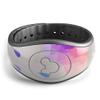 Design Skinz Geometric Rain Clouds Premium Vinyl Decal Wrap Cover for The Disney MagicBand 1 (Fits MagicBand 1 for Disney Parks) view 2