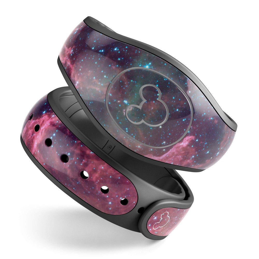 Design Skinz Crimson Nebula Premium Vinyl Decal Wrap Cover for The Disney MagicBand 1 (Fits MagicBand 1 for Disney Parks)