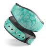 Design Skinz Deep Teal Luxury Pattern Premium Vinyl Decal Wrap Cover for The Disney MagicBand 1 (Fits MagicBand 1 for Disney Parks)