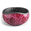 Design Skinz Deep Fuschia Oval Pattern Premium Vinyl Decal Wrap Cover for The Disney MagicBand+ (Fits MagicBand+ for Disney Parks) view 2