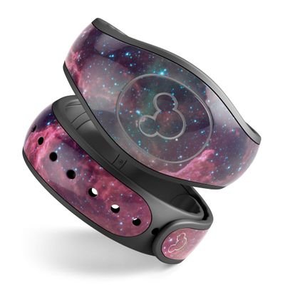 Design Skinz Crimson Nebula Premium Vinyl Decal Wrap Cover for The Disney MagicBand+ (Fits MagicBand+ for Disney Parks)