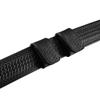 Perfect Fit Duty Belt Keeper Double Width 1.75 inch for Belts 2 1/4 inch wide, Basketweave Leather and Hidden Snap 2 Pack view 3