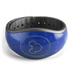 Design Skinz Deep Blue Unfocused Scratches Premium Vinyl Decal Wrap Cover for The Disney MagicBand+ (Fits MagicBand+ for Disney Parks) view 2