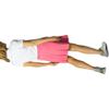 Greg Norman Women's Crossover Flounce 18" Golf Skort Coral 2XL view 2