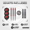 Winmau Advance 500 Series Red 22g Steel Tip Darts Set view 2