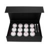 Infusion Personalized Golf Ball Gift Set - Monogrammed Golf Balls - 12 Custom Golf Balls Plus 2 Tees (GB-24) view 1