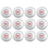 Infusion Personalized Golf Ball Gift Set - Monogrammed Golf Balls - 12 Custom Golf Balls Plus 2 Tees (GB-24) view 2