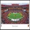 Washington Commanders Football - 40.25x13.75-inch Standard Framed Print by Blakeway Panoramas view 1