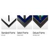 Washington Commanders Football - 40.25x13.75-inch Standard Framed Print by Blakeway Panoramas view 3