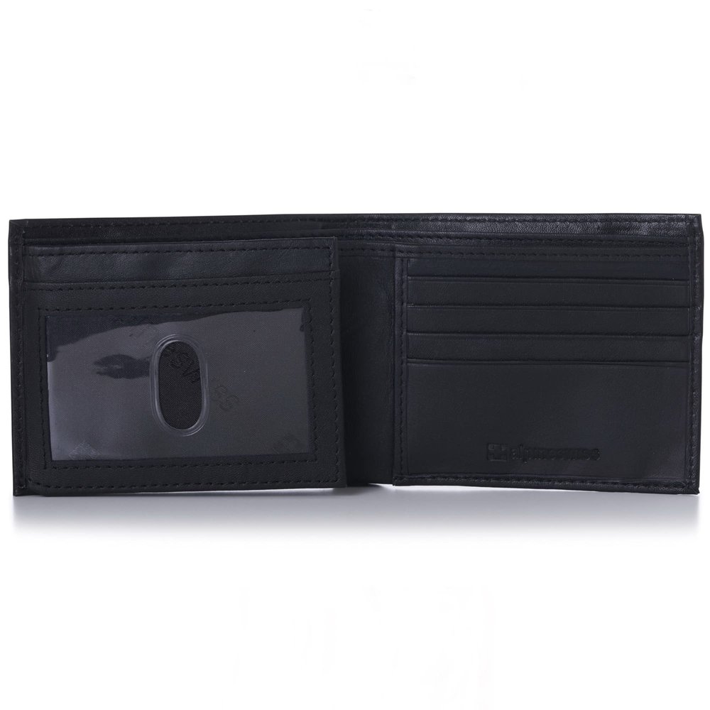Alpine Swiss Mens Wallet Trifold Bifold Billfolds to choose from Genuine Leather Comes in Gift Bag