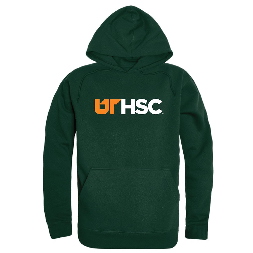 W Republic Tenn Health SC UTHSC College Fleece Pullover Hoodie, Adult Unisex, Forest Green, Large - NCAA Officially Licensed Apparel