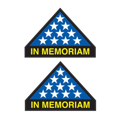 3 inch In Memoriam Decal S