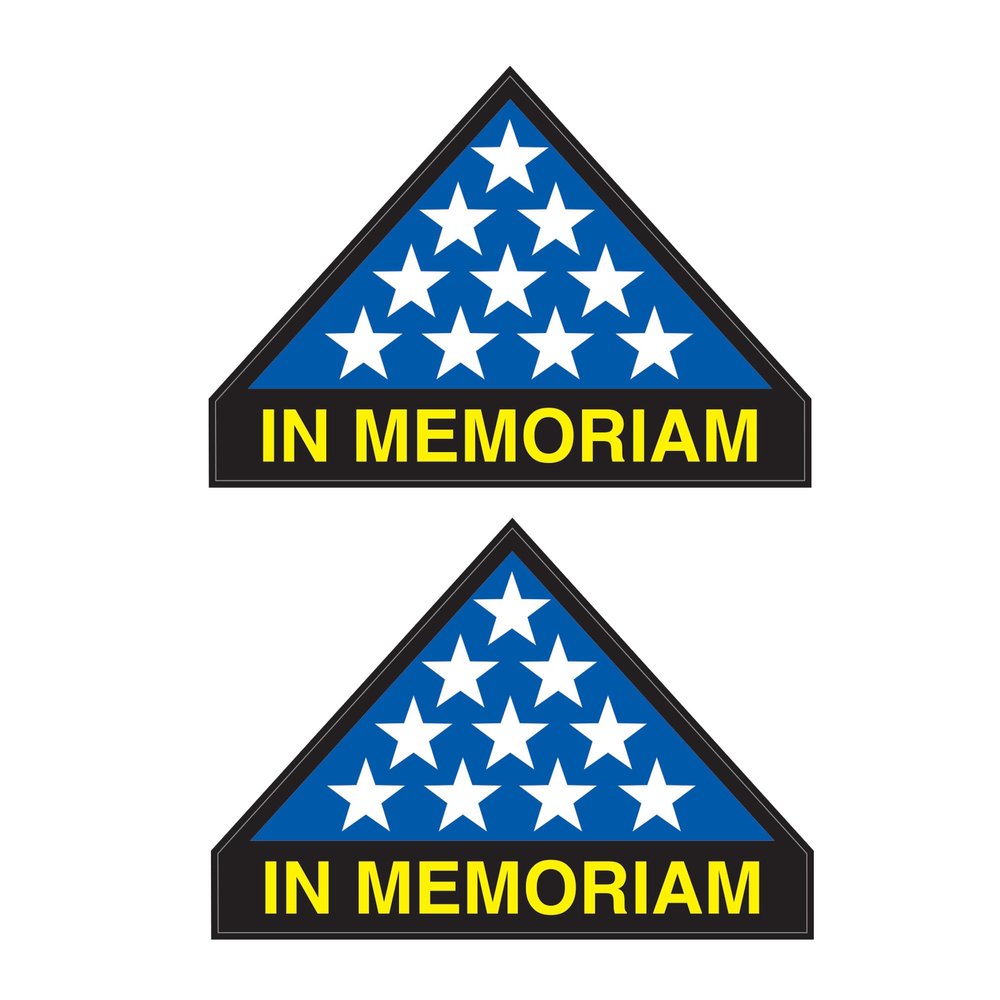 3 inch In Memoriam Decal S