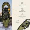 Retrospec Drifter Snowshoes & Trekking Poles Bundle with Adjustable Bindings - Lightweight Aluminum Snow Shoes for Women & Men - All Terrain Hiking & Winter Sports view 3