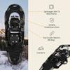 Retrospec Drifter Snowshoes & Trekking Poles Bundle with Adjustable Bindings - Lightweight Aluminum Snow Shoes for Women & Men - All Terrain Hiking & Winter Sports view 3