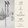 Retrospec Drifter Snowshoes & Trekking Poles Bundle with Adjustable Bindings - Lightweight Aluminum Snow Shoes for Women & Men - All Terrain Hiking & Winter Sports view 4