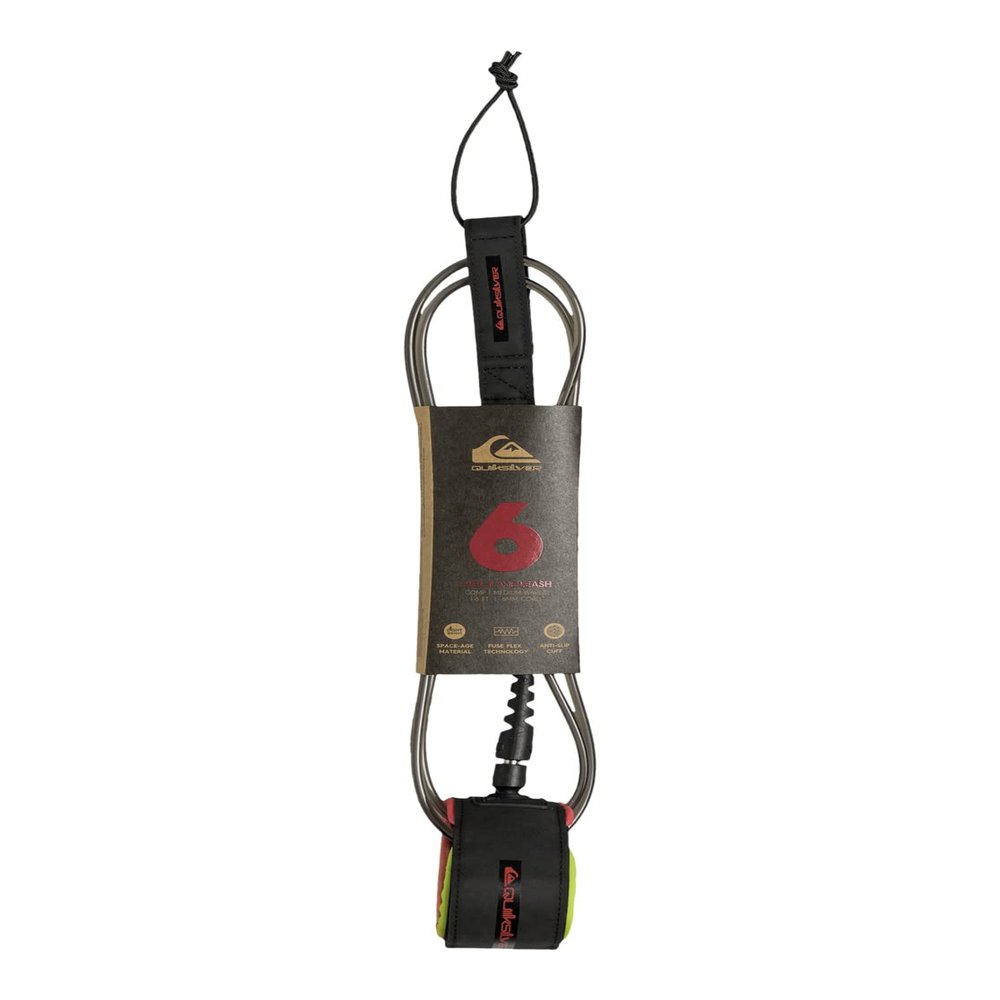 Quiksilver Highline Medium Wave 6' Surfboard Leash - Fade