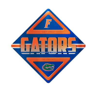 NCAA Florida Gators Metal Sign 16.5" x 16.5" Home Dcor - Bedroom - Office - Man Cave