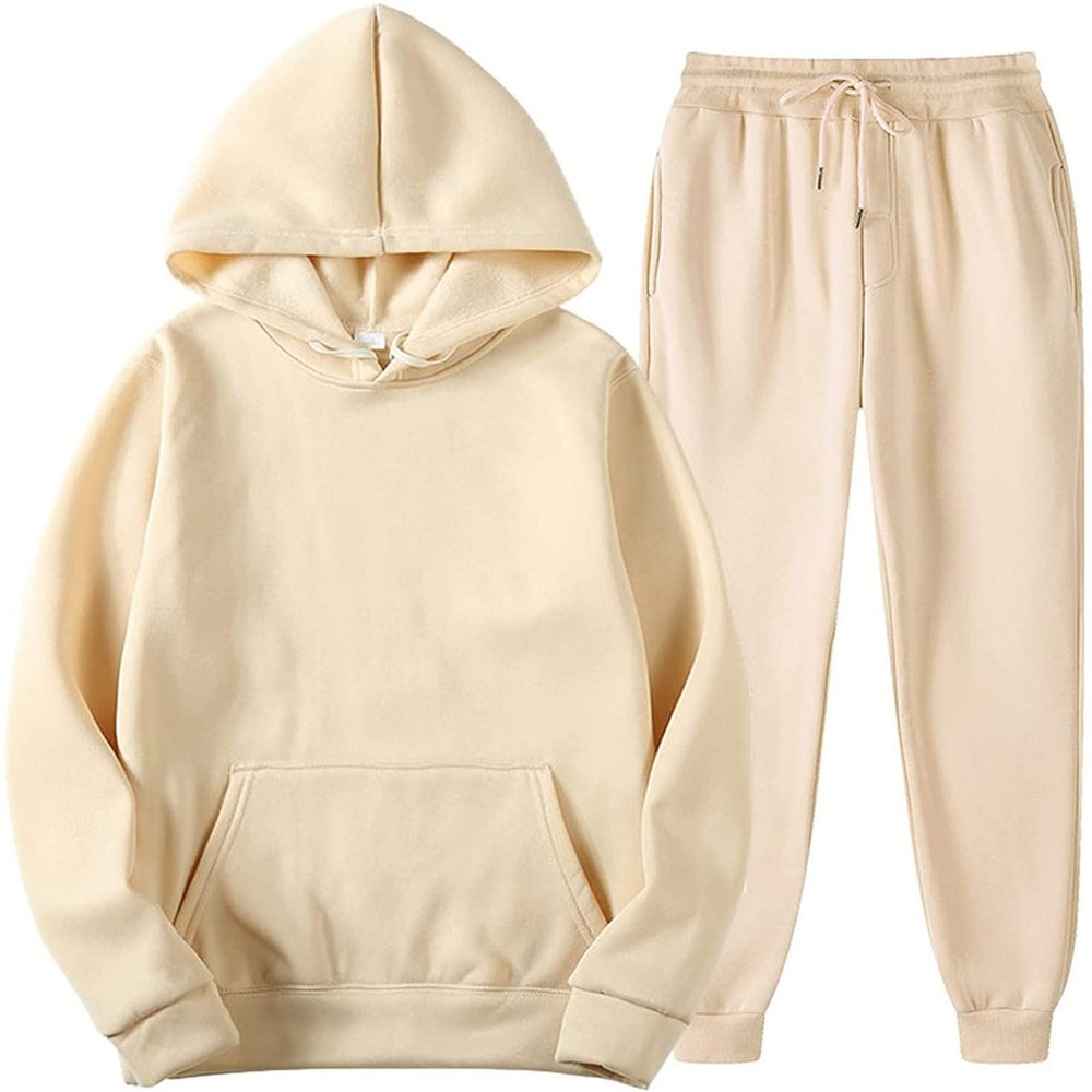 tuduoms Sweatsuits Women's Casual 2 Piece Sweatshirt & Sweatpants Set Sports Athletic Pullover Hoodie Track Suits with Pocket