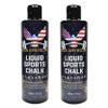 IRON AMERICAN Liquid Chalk - No-Mess Long-Lasting Grip Chalk for Weightlifting, Gymnastics, Rock Climbing, and Fitness Training - 250ml Bottle - Advanced Hand Chalk for Gym - 2pk view 1