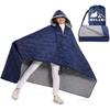 JOYLAMA Outdoor Camping Blanket, Fleece Waterproof Stadium Blanket with Protable Bag, Lightweight for Cold Weather, Sports, Pet, Beach, Picnic, Stadium, Travel, Car, 79 * 54inch view 1