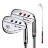 52D/56D/60D Golf Club Wedge Men's Digging Rod Sand Bar Women's MO Eyes Steel Shaft Golf Sand Wedges (Blue,52D) view 1