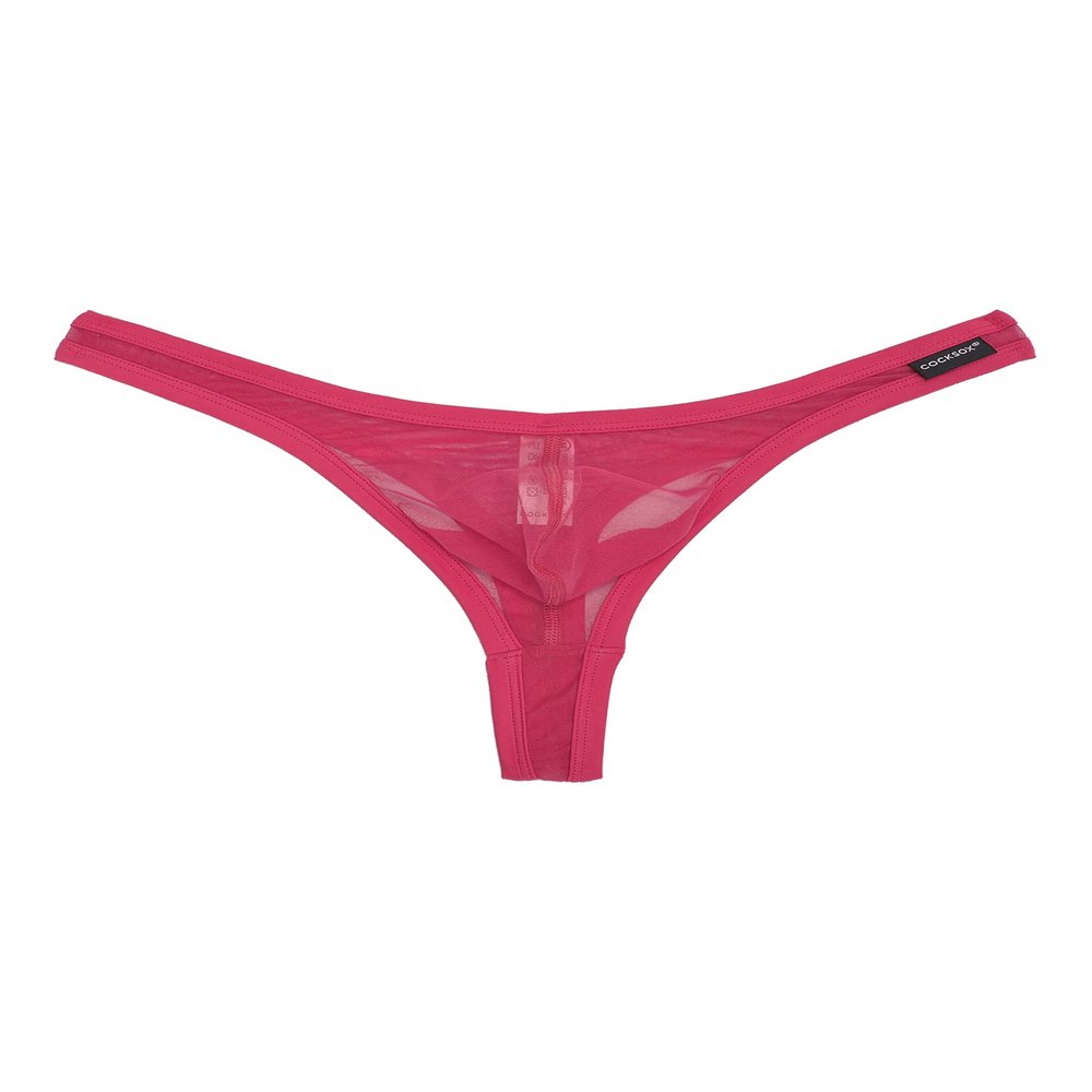 Cocksox Enhancing Pouch Thong Cruise CX05 (Small, Fresia Pink)