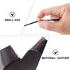 BESPORTBLE 2pcs Leather Hand Protector Adjustable Pu Leather Gear for Outdoor and Wear-Resistant Finger Guard for and Arrow for Practice and Shooting view 2
