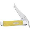 Case XX WR Pocket Knife RussLock Yellow Synthetic Item #22931 (31953L SS) 4 1/4 inches Closed view 1