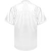 Blank Practice Football Jersey Mesh Athletic Sports Football T-Shirt Black White Red (White, X-Large) view 3