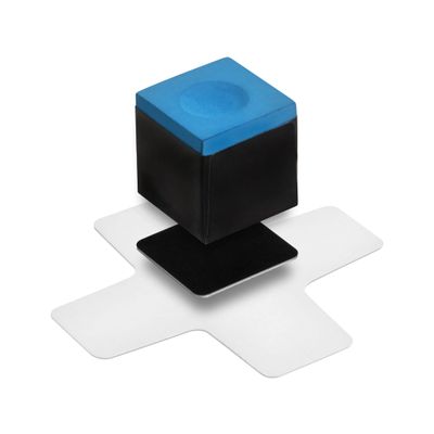 Mezz Smart Sticker for Magnetic Billiard Pool Cue Chalk Holder