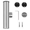 Amarine Made 4pcs Rod Holders, Stainless Steel Fishing Rod Holder with Clamp on for Rails 7/8" to 1", Fishing Rod Holders for Boat view 4