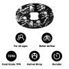 ZAKVOP Football Mouth Guard with Strap, Breathable MouthGuard for Youth and Adults, Teeth and Lip Protector (Skull) view 3