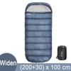 LSOAARRT Large Camping Sleeping Bag Lightweight 3 Seasons Loose Widen Long Size for Adult Rest Hiking Fishing Keep Warm view 2
