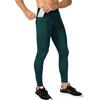 WRAGCFM Compression Pants Mens Leggings,Compression Tights for Men Workout Athletic Running Sports Gym Basketball Leggings Yoga Pants Quick Dry Dark Green,M view 1