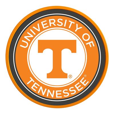 The Fan-Brand NCAA Tennessee Volunteers: Modern Disc Wall Sign - Sports Team Bar Sign Dcor - Home, Dorm, Garage, Office, Fan Cave
